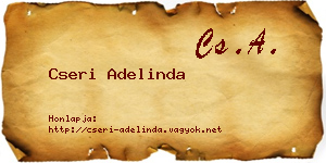 Cseri Adelinda névjegykártya